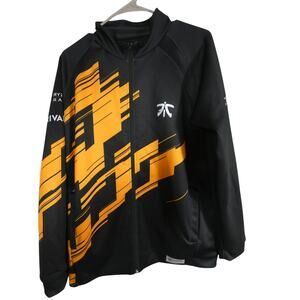 Fnatic Esports Official Pro Wear 2018 Zip Jacket Large Pockets Polyester